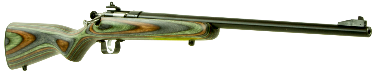 Crickett KSA2252 Youth 22 LR 16.12" 1-Rd Bolt Action Rifle - Camo Laminate Stock — view 3