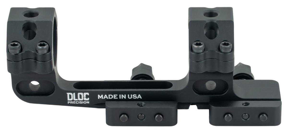 DLOC Precision DLOC-C130-1630-B Cantilever 30mm 1.63" Scope Mount - Black Aluminum — view 3