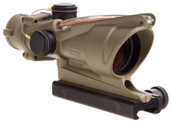 Trijicon ACOG 4x32mm Illuminated Red Chevron .223/5.56 BDC Riflescope - Flat Dark Earth — view 3