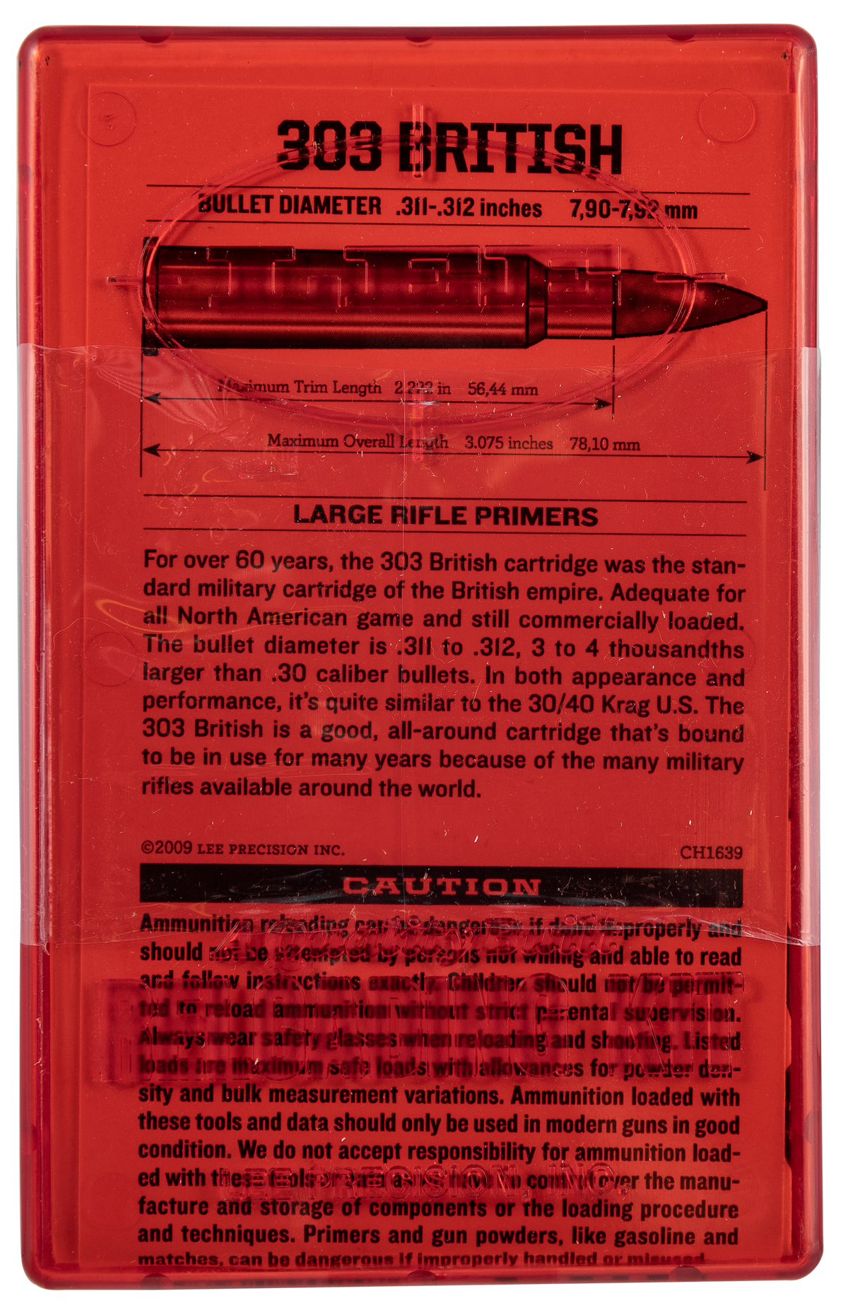 Lee Precision Lee Loader Classic 303 British Reloading Kit — view 3