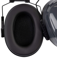 Allen 4124 Ultrax Heavy Sound 26 dB Gray Over-the-Head Earmuff — view 3