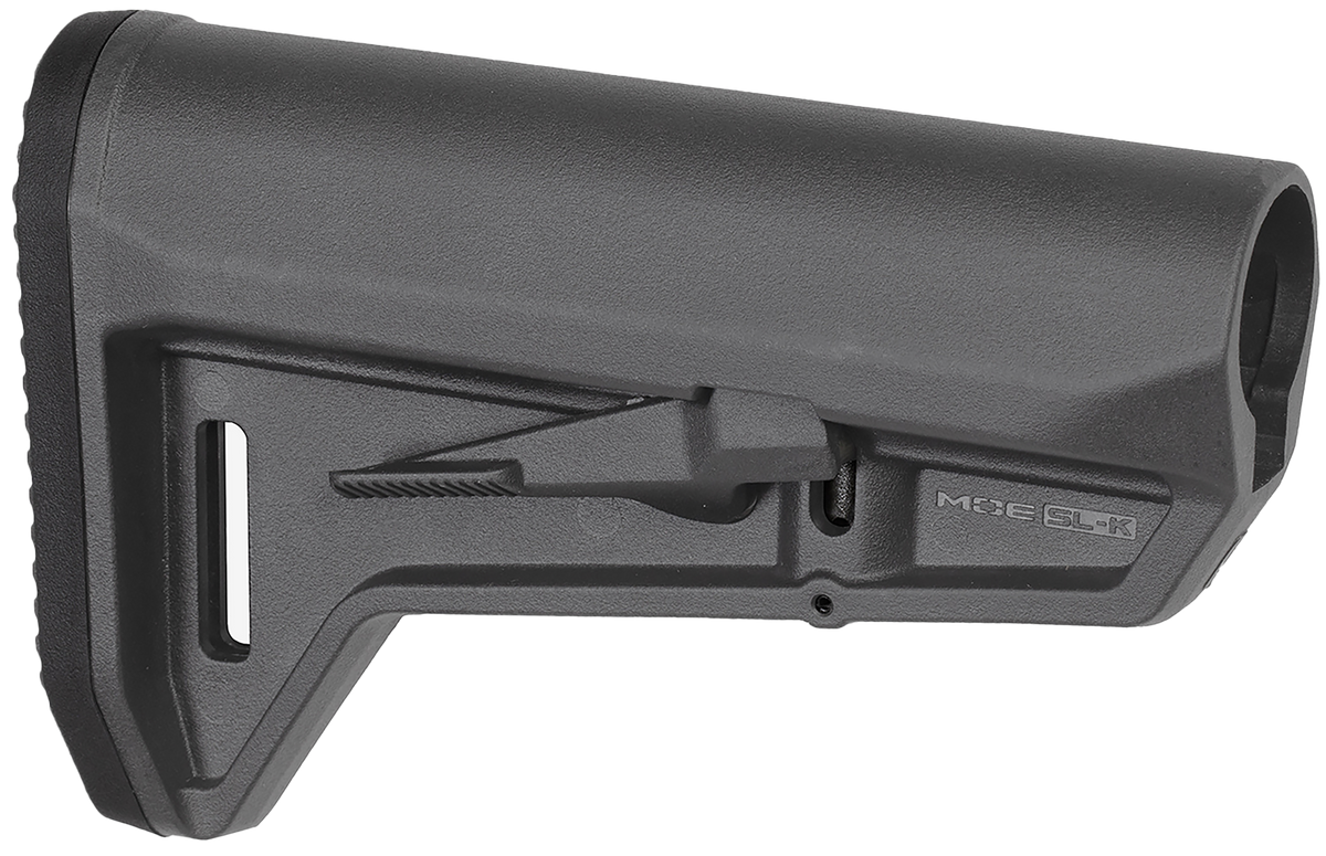 Magpul Industries MOE SL-K Carbine Stock Mil-Spec Stealth Gray Synthetic for AR-15/M16/M4 — view 3