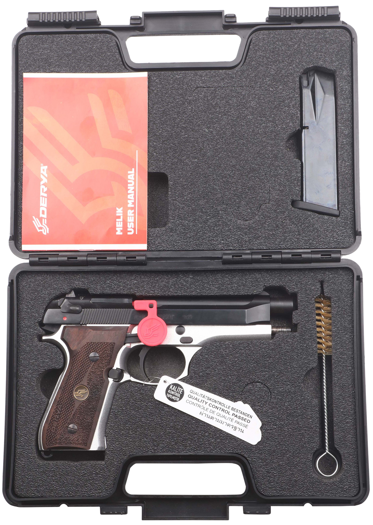 Derya Firearms Melik 9mm Luger 4.90" 17+1 DA/SA Semi-Auto Pistol - Two Tone — view 3