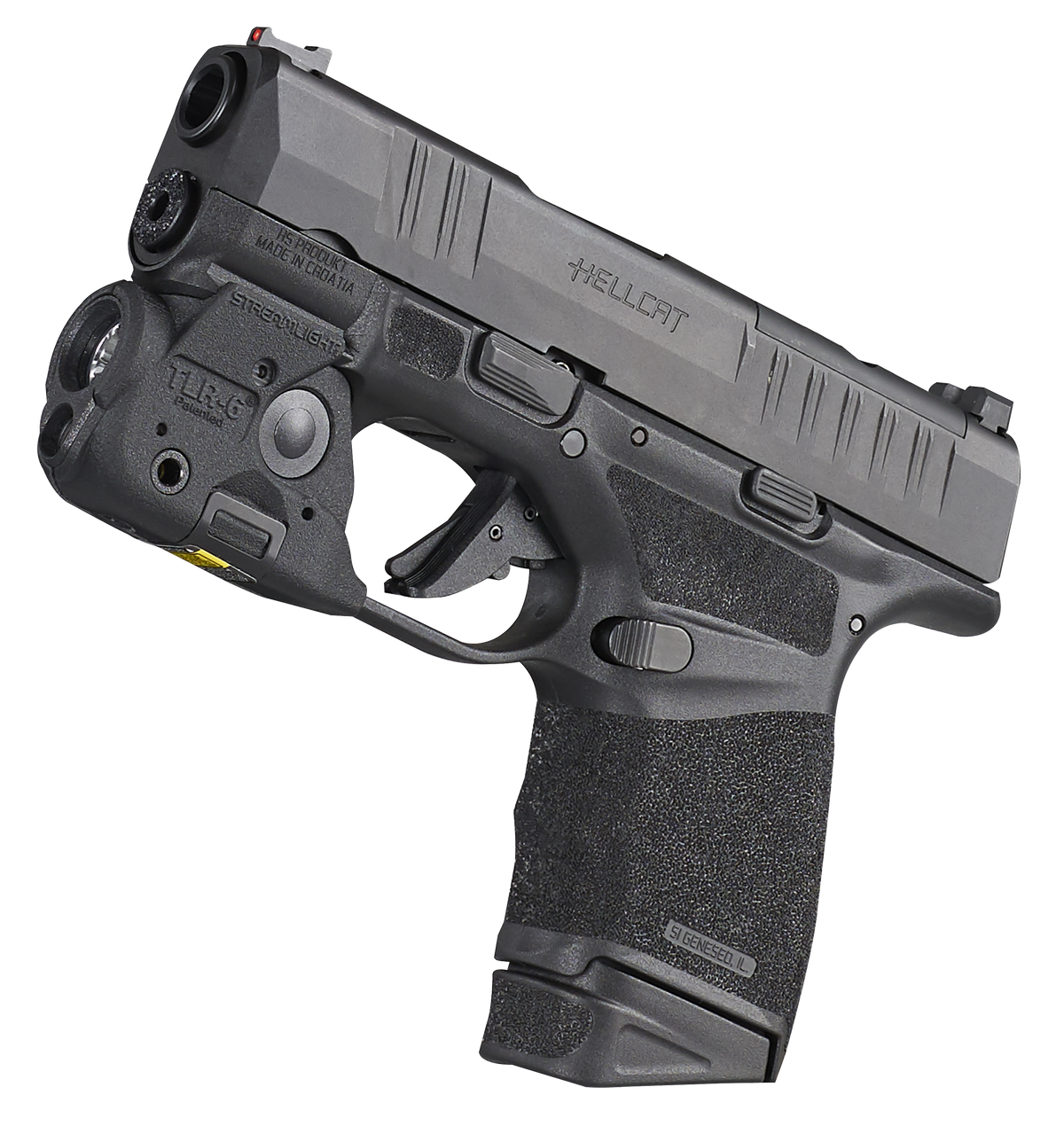 Streamlight TLR-6 100 Lumens LED Weapon Light w/Red Laser for Springfield Armory Hellcat — view 3
