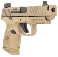 FN 509 Compact MRD 9mm 4.02" 10+1 Semi-Auto Pistol w/ Compensator - FDE — view 3