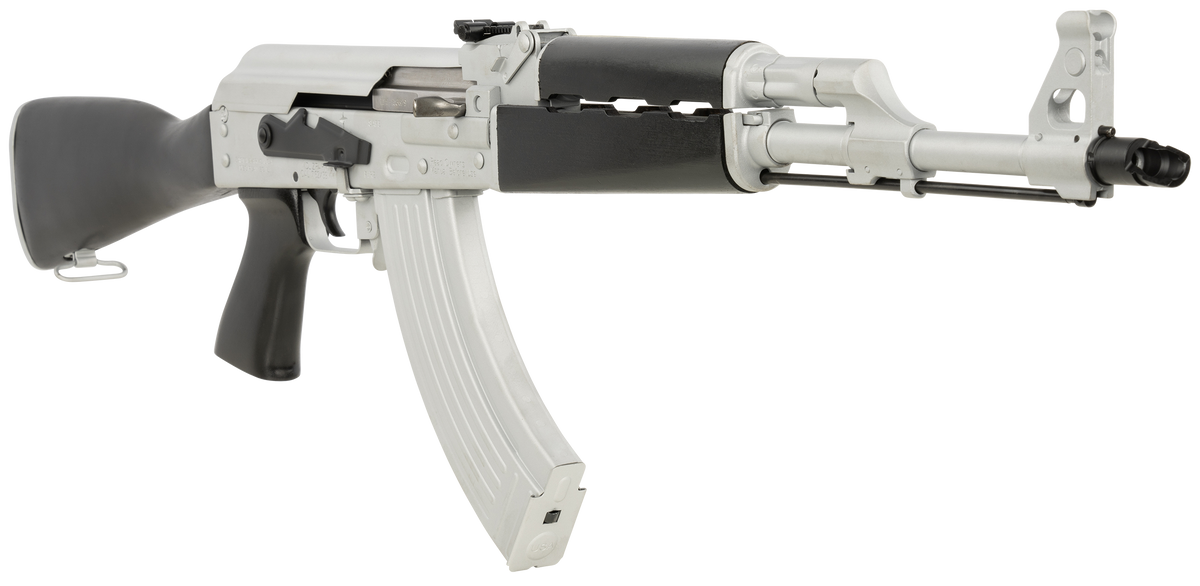 Zastava Arms USA ZPAP M70 7.62x39mm 16.30" 30+1 Semi-Auto Rifle - Silver Cerakote — view 3