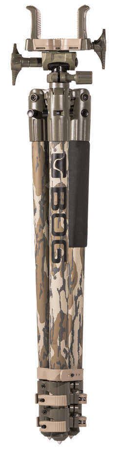 Bog-Pod DeathGrip 7"-59" Aluminum Tripod - Mossy Oak Bottomland — view 3