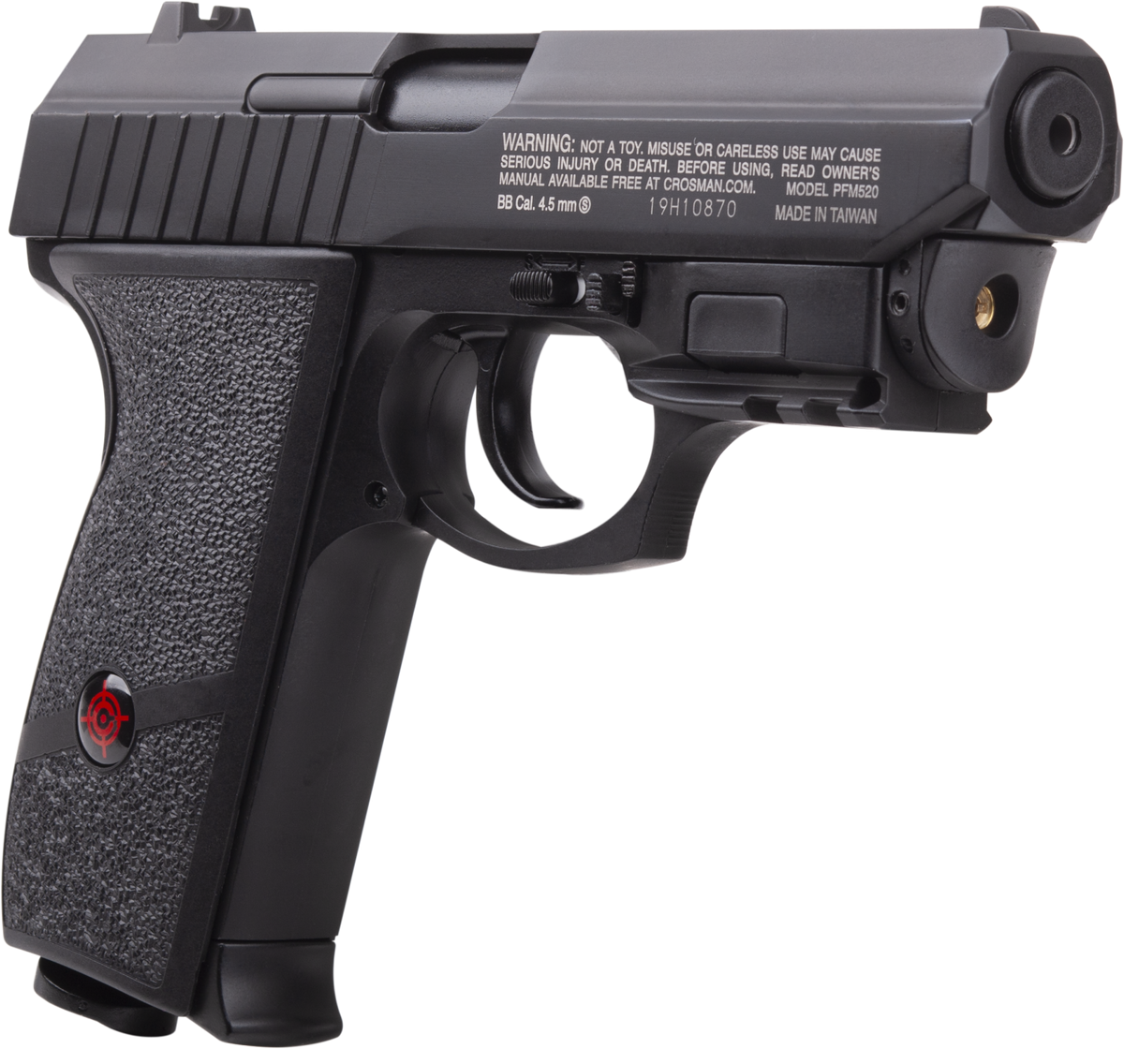 Crosman PFM520 Night Stalker .177 BB 18-Rd CO2 Blowback Semi-Auto Air Pistol — view 3