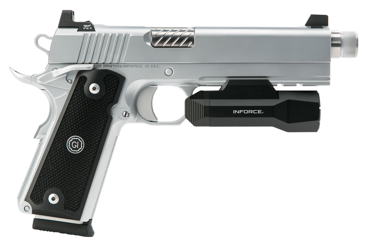 Inforce WILD2 Weapon Integrated Lighting Device 1000 Lumen LED Pistol Light - Black Anodized — view 3