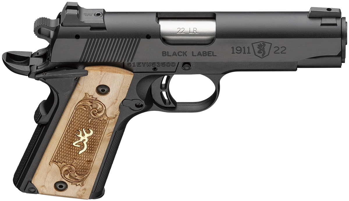 Browning 1911-22 Black Label Medallion Compact 22 LR 3.63" 10+1 Semi-Auto Pistol — view 3