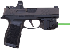 Viridian C5L for SIG P365 580 Lumen White LED / Green Laser w/ SAFECharge - Black — view 3