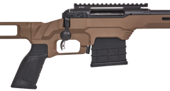 Savage 110 Precision 308 Win 20" 10+1 Bolt Action Rifle - FDE MDT LSS XL Chassis - Right Hand — view 3
