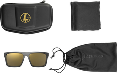 Leupold Becnara Polarized Bronze Mirror Lens Matte Black Frame Sunglasses — view 3