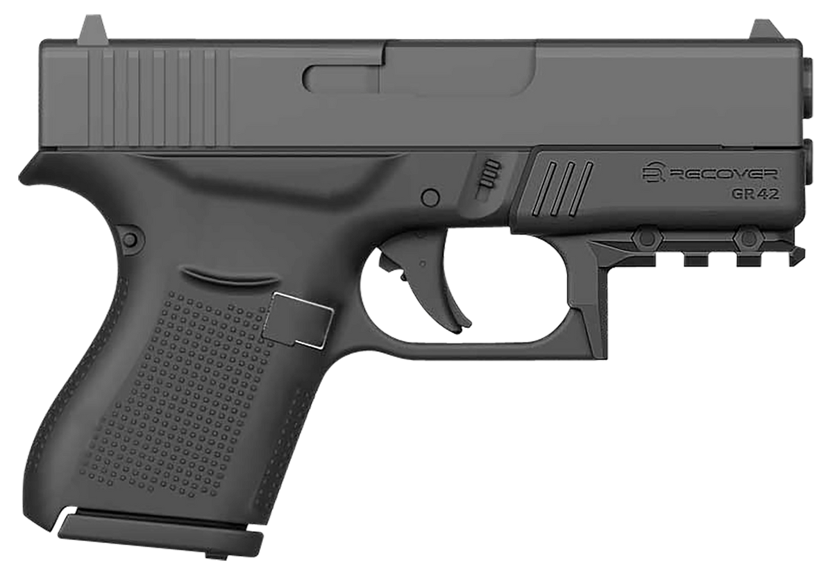 Recover Innovations GR4201 Rail Adapter for Glock 42 - Black Polymer — view 3
