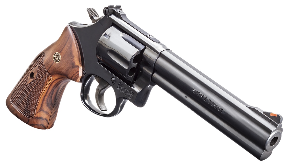 Smith & Wesson Model 586 Classic 357 Mag/.38 S&W Spl +P 6" 6-Rd DA/SA Revolver - CA Compliant — view 3