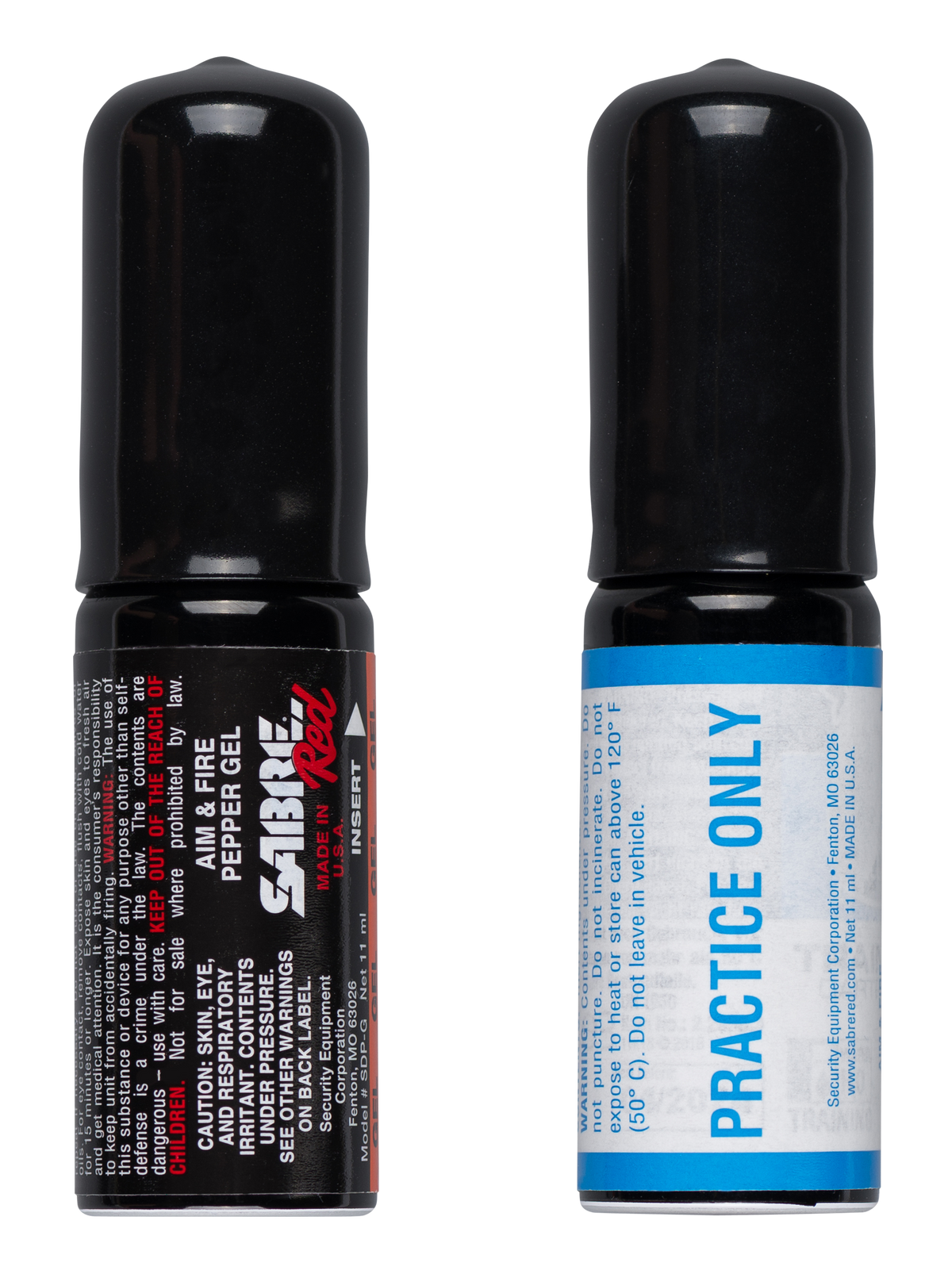 Sabre SDPG03 Aim & Fire Pepper Gel OC Pepper 15 ft Range Black/Orange — view 3