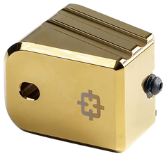 Cross Armory CRG+0MEG17GD +0 Magazine Extension Glock 17/22/31 Gen 1-5 Gold Aluminum — view 3