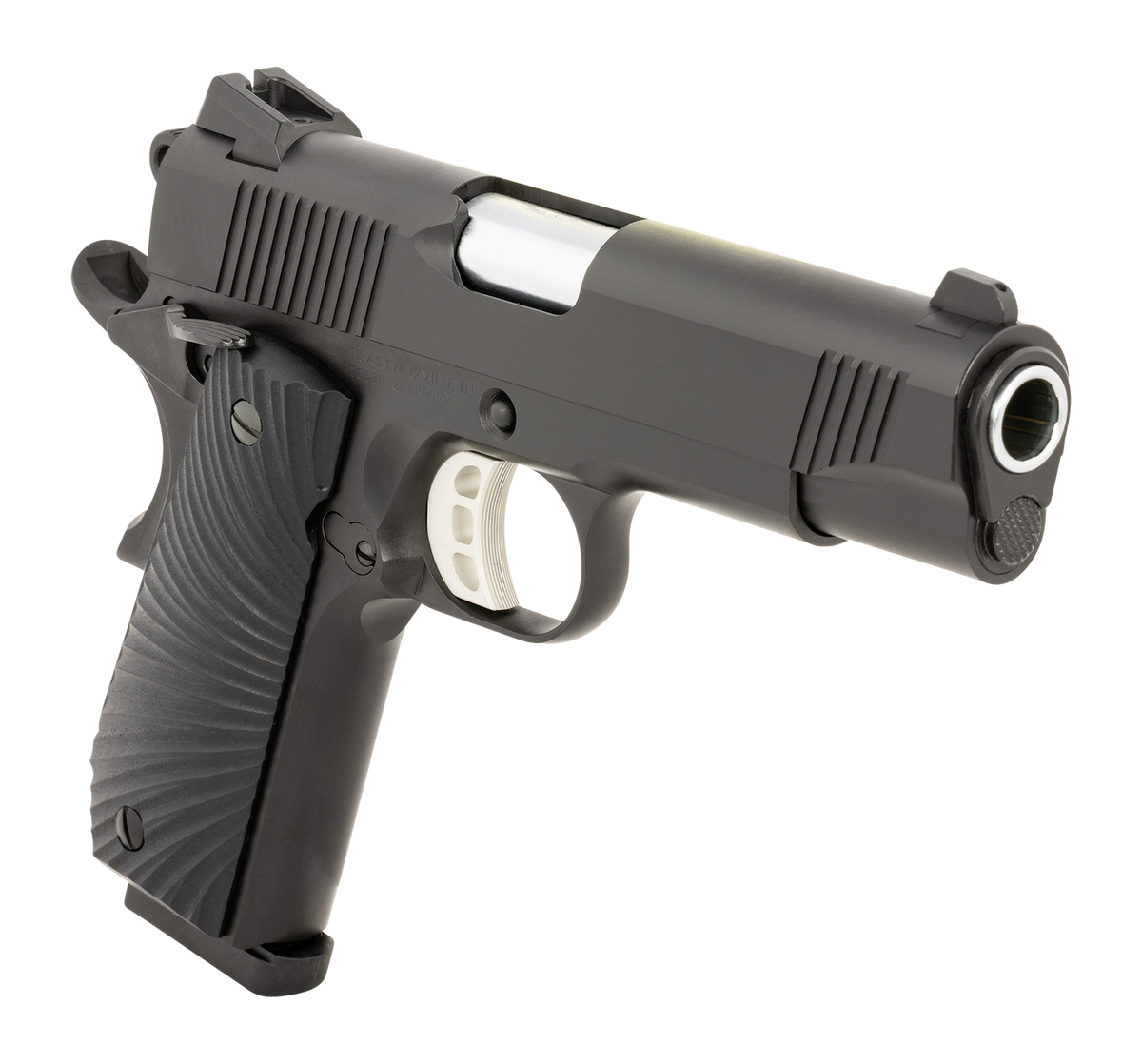 Tisas Arms 1911 Devil Ray Carry 45 ACP 4.25" 8+1 SAO Pistol - Black Cerakote — view 3