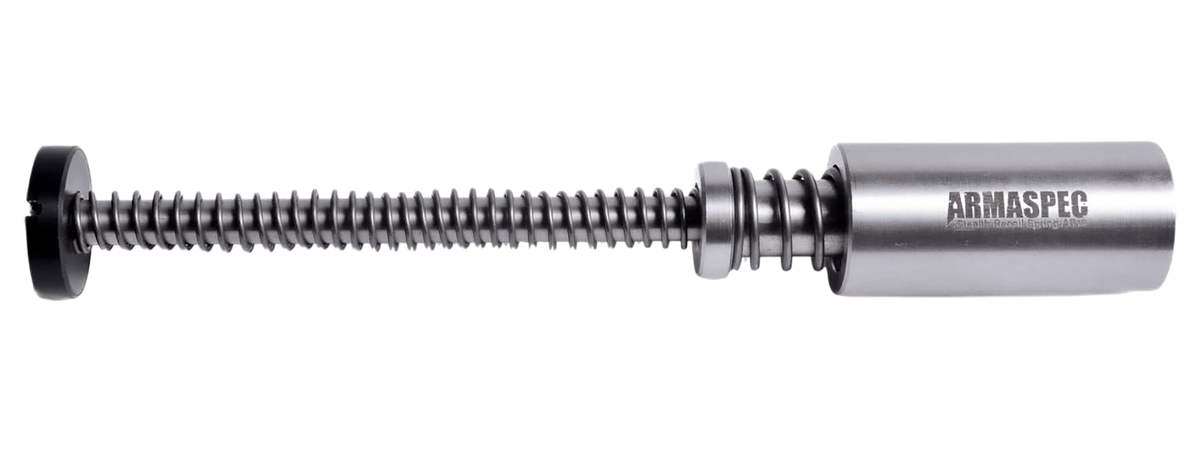Armaspec SRS-AR10 Gen 4 Stealth Recoil Spring .308/6.5 Creedmoor Silver — view 3