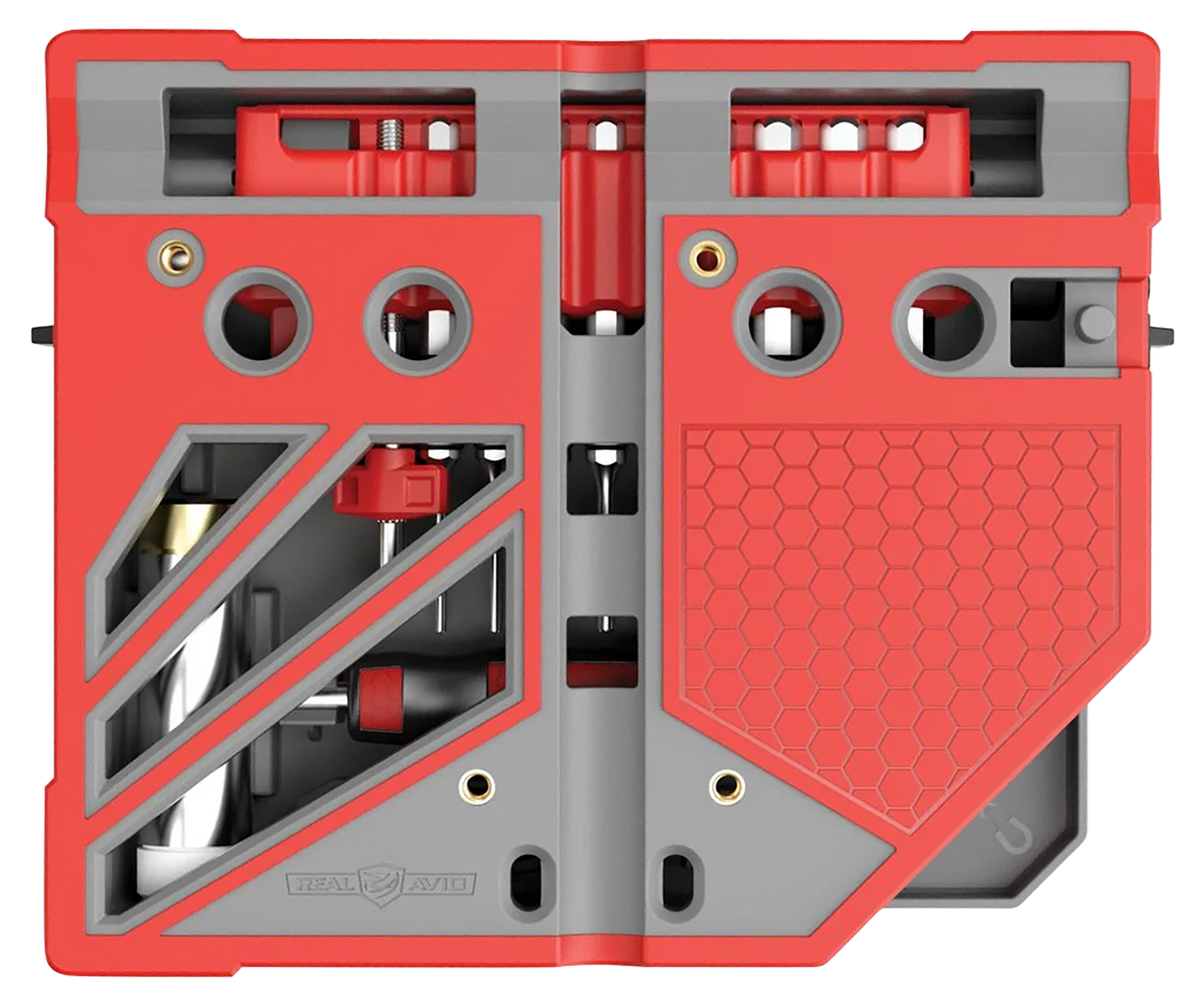 Real Avid Master Bench Block Pro Kit 18-Piece Steel Gray/Red — view 3