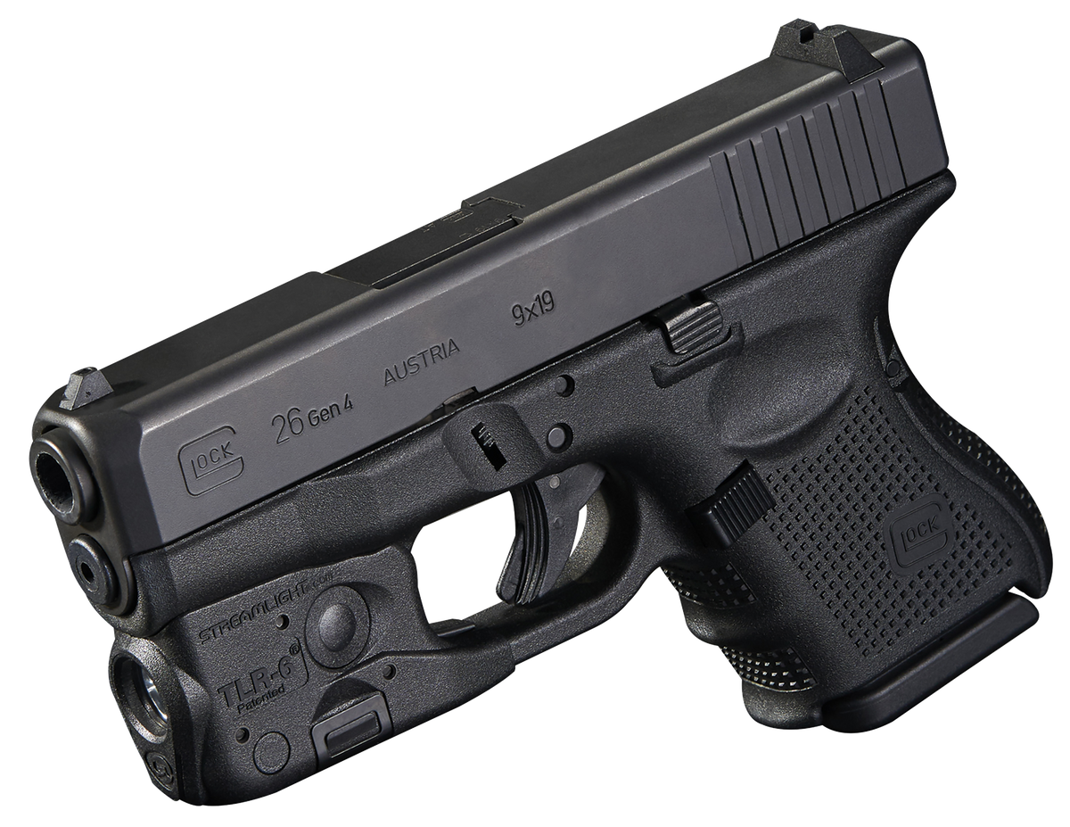 Streamlight TLR-6 100 Lumens White LED Weapon Light Glock 26/27/33 - Light Only — view 3
