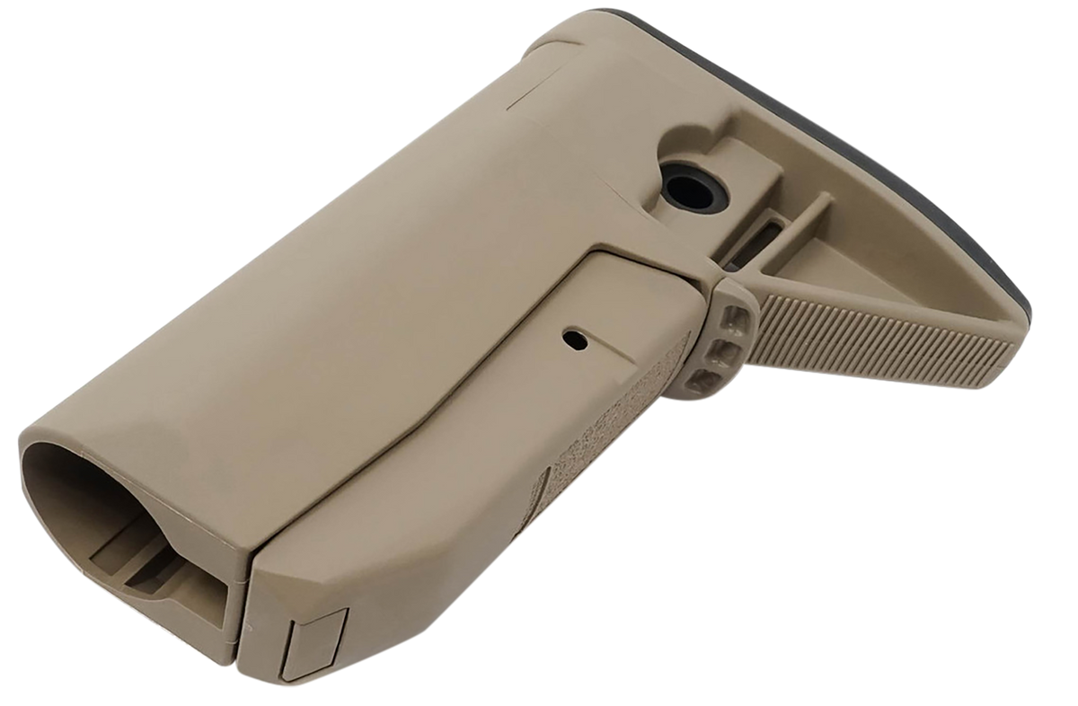 BCM Gunfighter Mod 0 AR-15 Stock Assembly - Flat Dark Earth — view 3