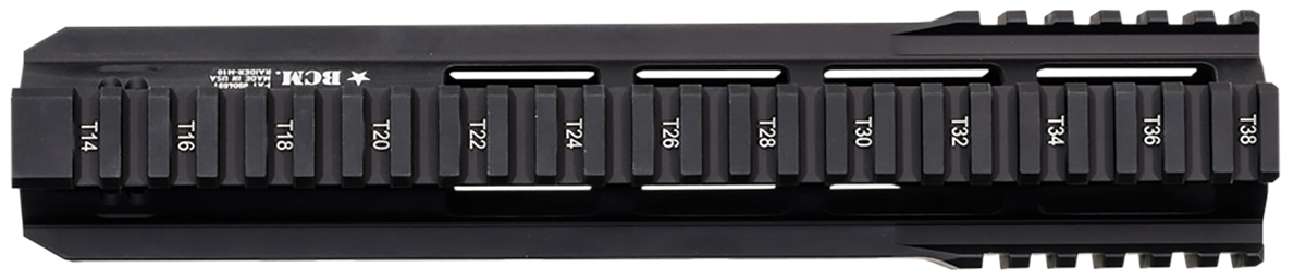 BCM RAIDER-M10 5.56 10" M-LOK Free-Float Handguard - Black Anodized — view 3