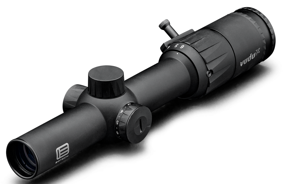 Eotech Vudu 1-6x24mm 30mm Tube SFP Illuminated DP1 Reticle Rifle Scope - Matte Black — view 3