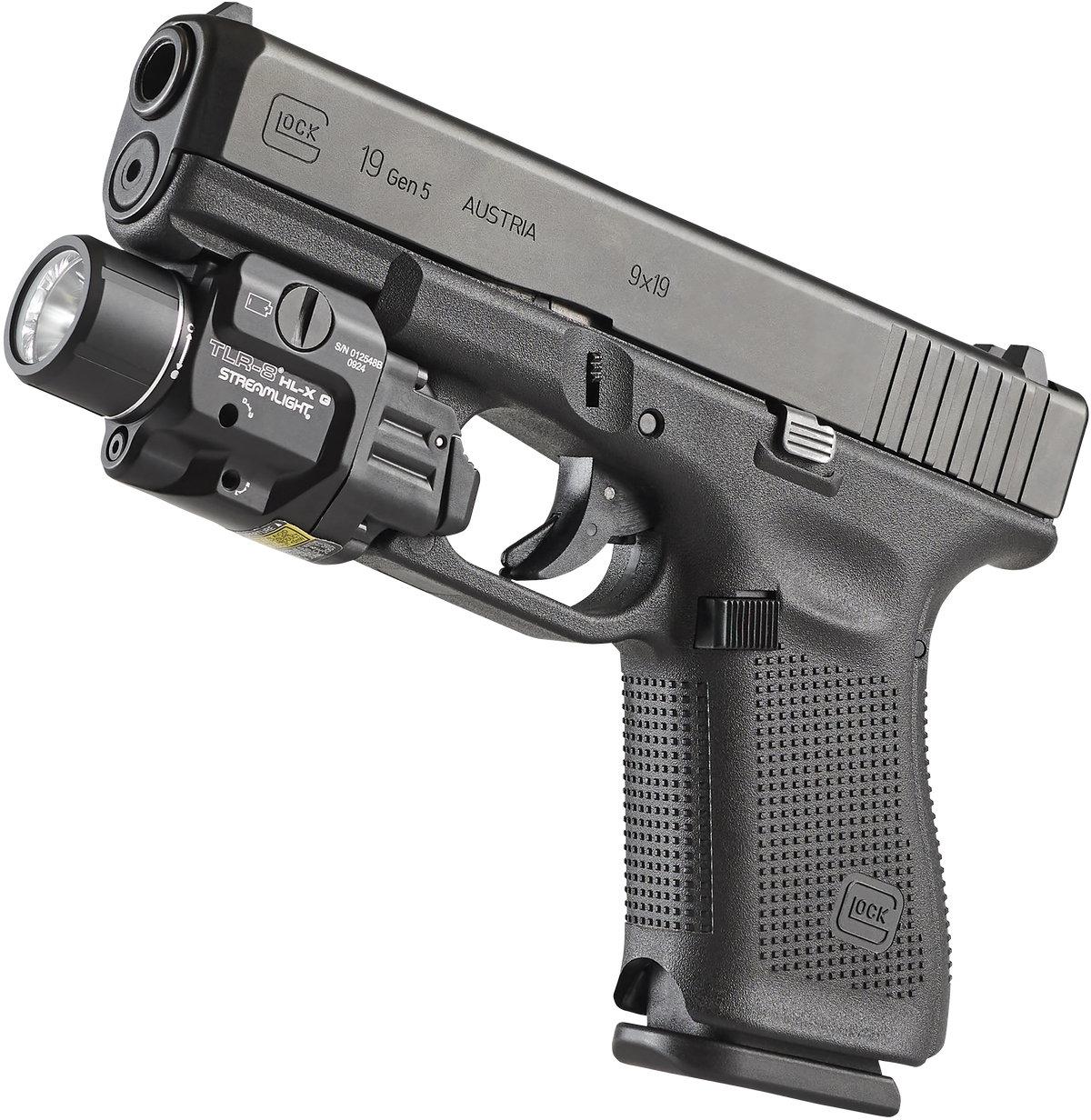 Streamlight TLR-8 HL-X G USB 1000 Lumens Green Laser Black Anodized Aluminum Weapon Light — view 3