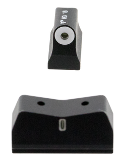 XS Sights DXT Big Dot Night Sights for Glock - Suppressor Height - Green Tritium White Outline Front/Rear Set — view 3
