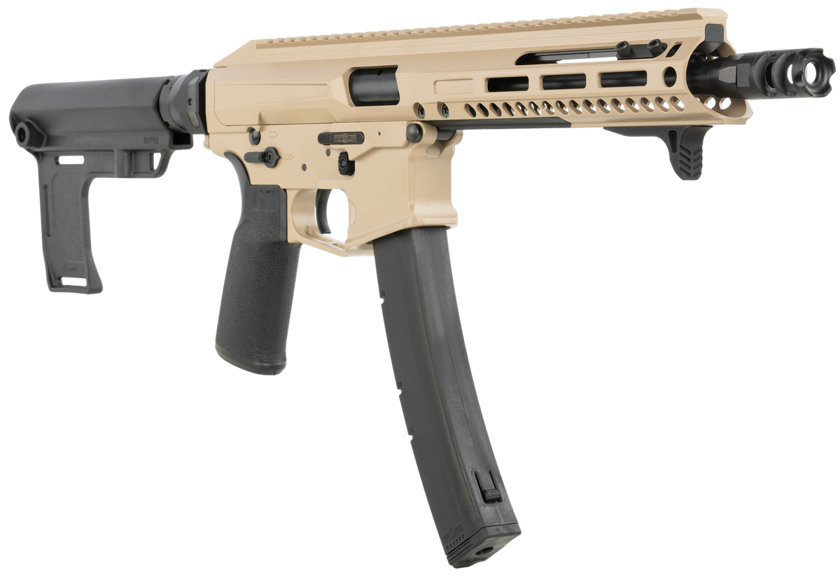 Patriot Ordnance Factory Phoenix 9mm Luger 8" 35+1 Semi-Auto Pistol - Flat Dark Earth Cerakote — view 3