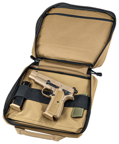 FN High Power 9mm Luger 4.7" 17+1 FDE SAO Pistol — view 3
