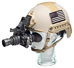 AGM Global Vision PVS-7 NL1 Gen 2+ Level 1 1x27mm Night Vision Goggles Black - Green Filter — view 3