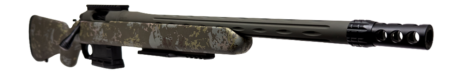 Horizon Firearms Vandal 2 22 Creedmoor 22" 5+1 Bolt-Action Rifle - Mil-Spec OD Green — view 3