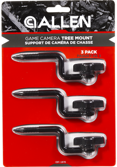 Allen 5307 Trail Camera Tree Mount Black Steel 3 Pack — view 3