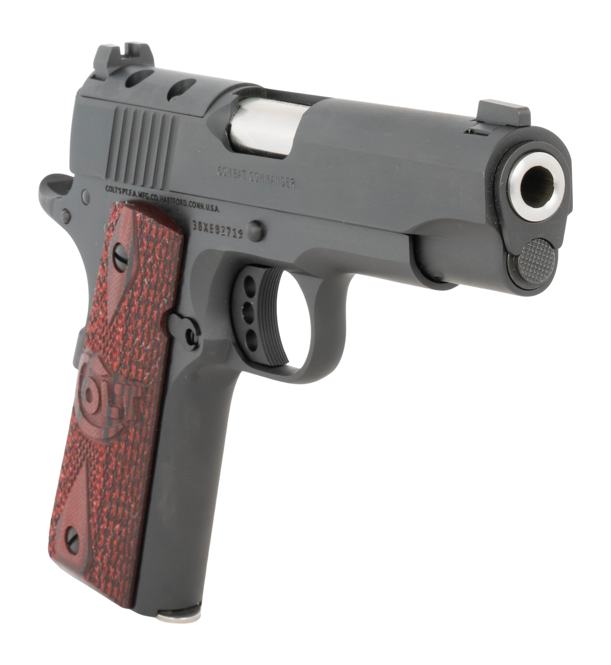 Colt Mfg Combat Commander 38 Super 4.25" 9+1 SAO Pistol - Optic Ready — view 3