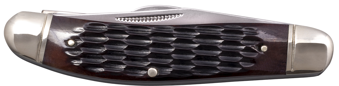 Cold Steel Gentleman's Stockman 2"/2.10"/2.50" Folding 3-Blade Clip/Sheepsfoot/Spey Plain 8Cr13MoV Brown Jigged Bone — view 3