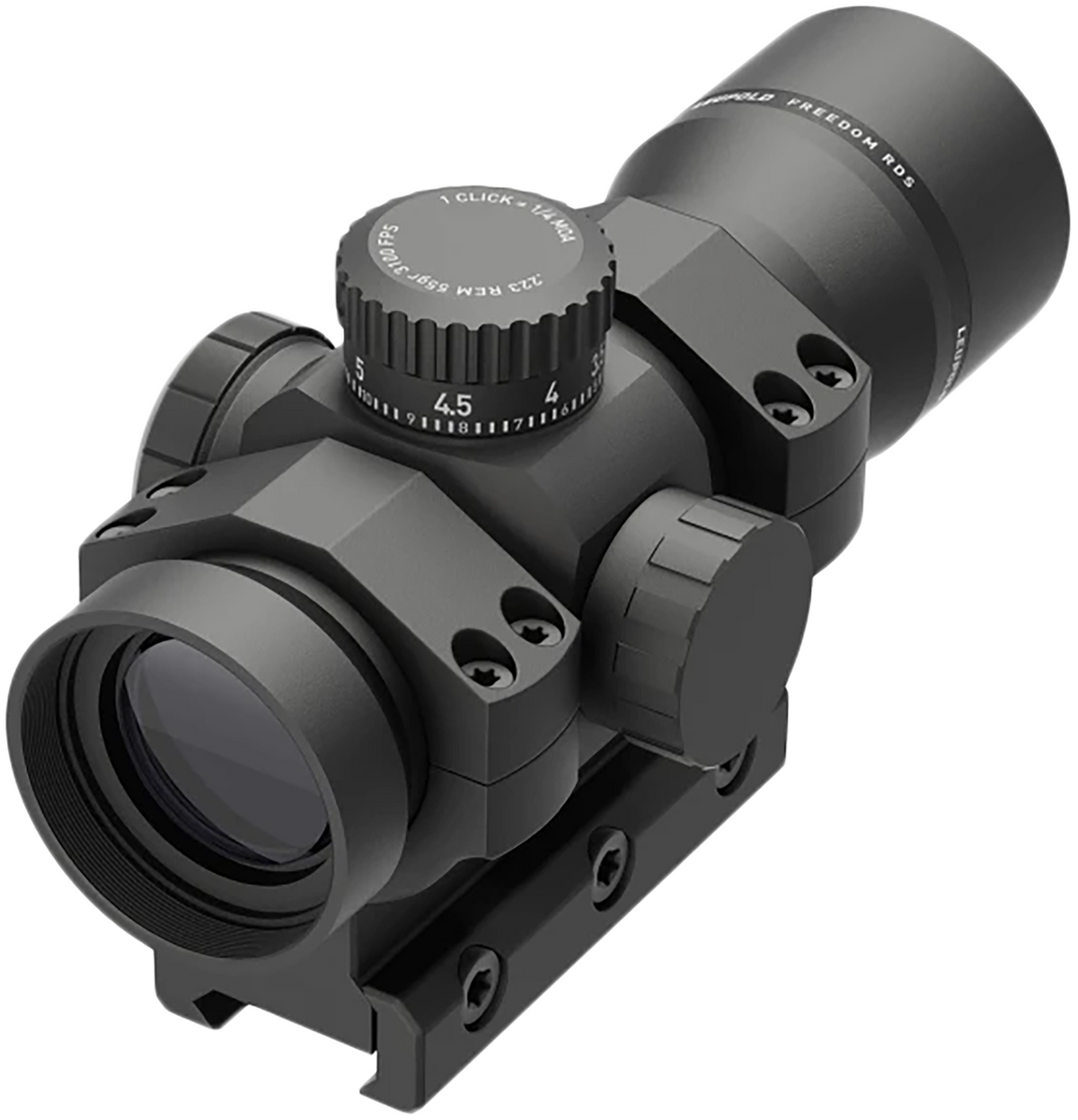 Leupold Freedom RDS BDC 1x34mm 1 MOA Red Dot Sight with AR Mount - Matte Black — view 3