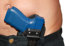 Sticky Holsters Comfort Pad IWB Holster Cushion - Medium Black Foam Hook & Loop Ambidextrous — view 3