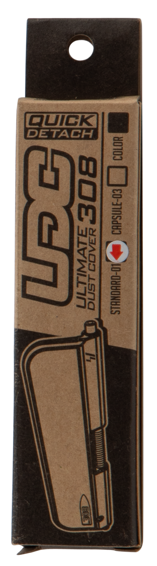 Strike Industries Ultimate Dust Cover AR-10 .308 3.46" Black Polymer — view 3
