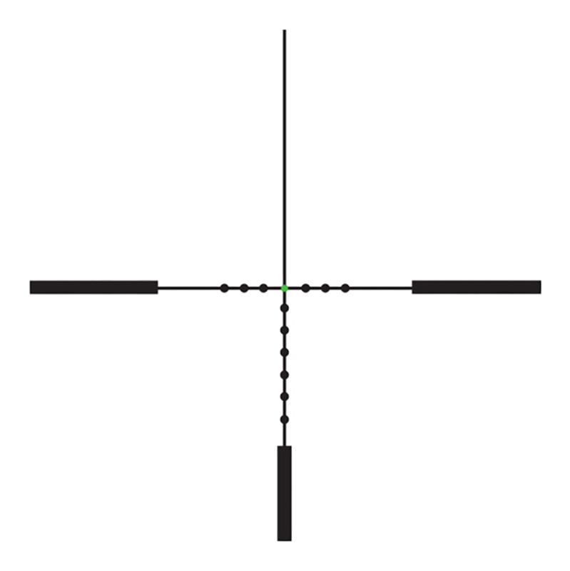 Trijicon AccuPoint 2.5-12.5x42mm 30mm Tube Illuminated MOA-Dot Crosshair Green Dot Riflescope — view 3