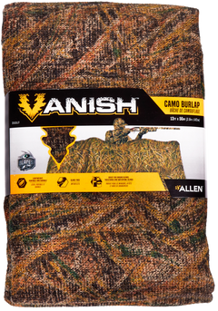 Vanish 25317 Blind Fabric Mossy Oak Shadow Grass Blades 12' x 54" Burlap — view 3