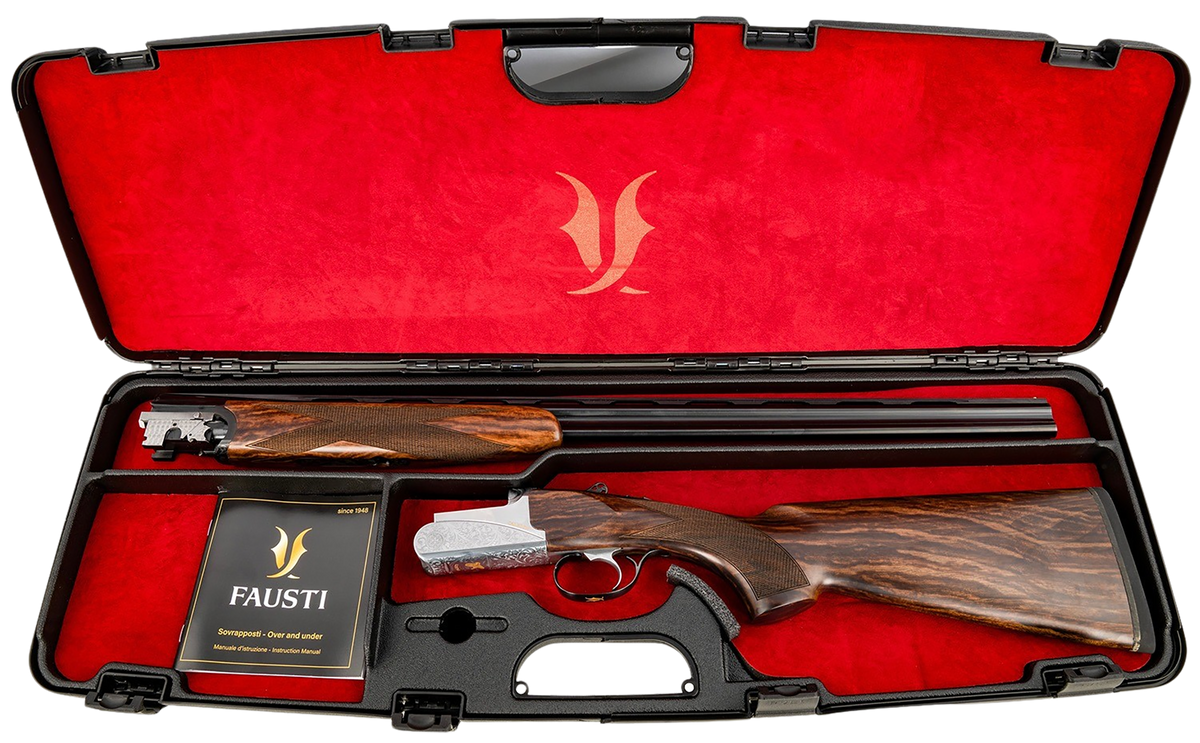 Fausti USA Caledon 410 Gauge 28" 2-Rd 3" Chamber Break-Open O/U Shotgun — view 3