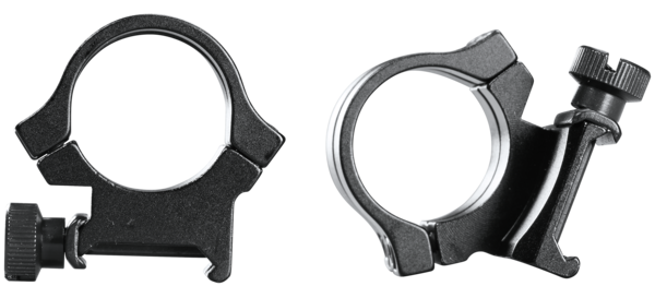 Weaver Mounts Quad Lock Detachable Scope Rings 1" High Extended Matte Black Aluminum - Quick Detach — view 3