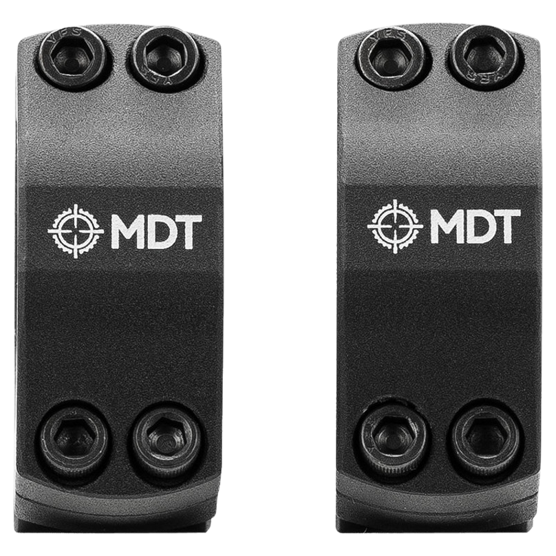 MDT Premier Scope Ring Set 30mm Medium 1" Lightweight Black Aluminum — view 3