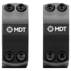 MDT Premier Scope Ring Set 30mm Medium 1" Lightweight Black Aluminum — view 3