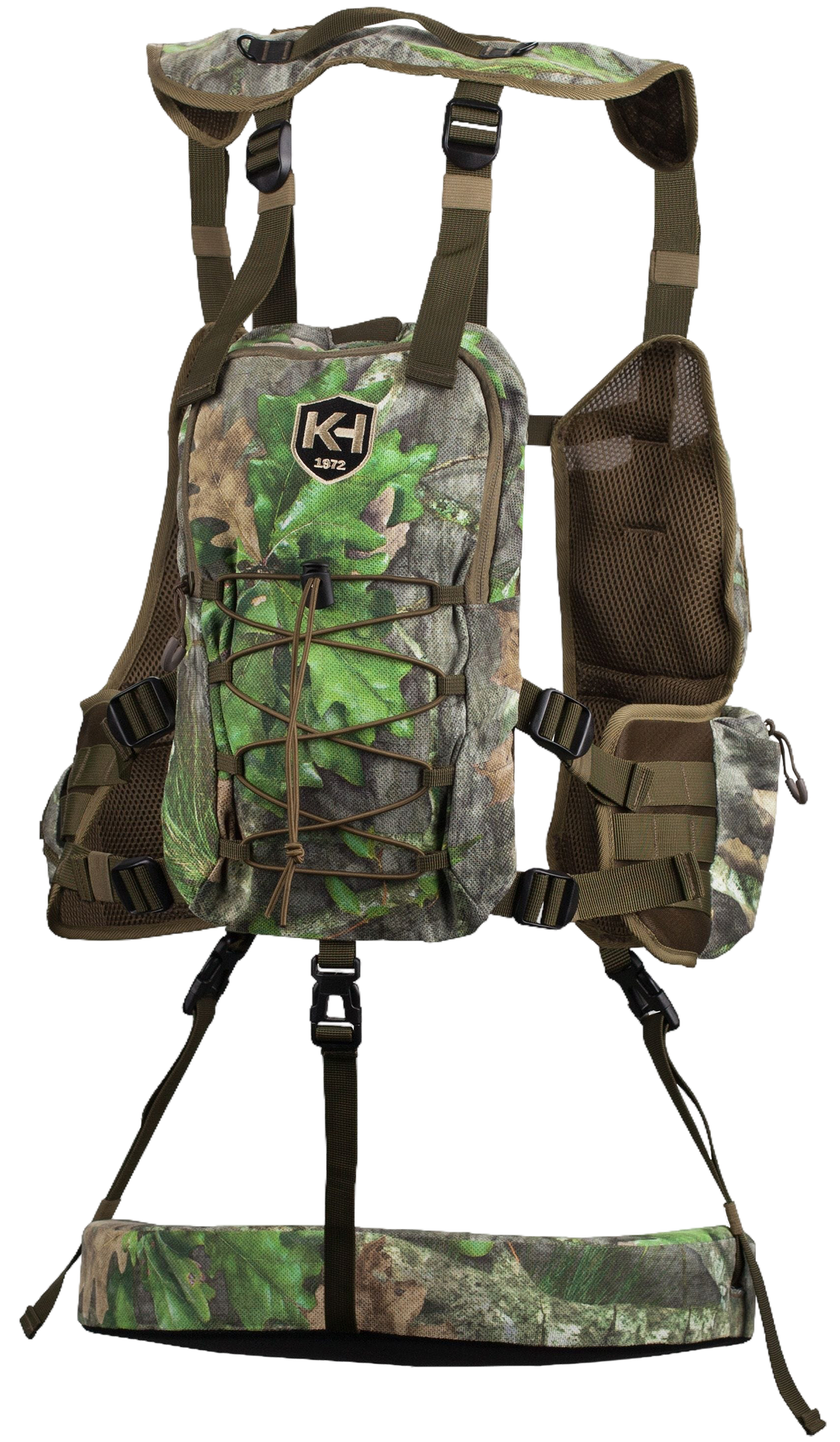Knight & Hale Run N Gun 200 Turkey Vest Mossy Oak Obsession — view 3