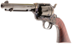 Traditions 1873 Frontier 357 Mag 5.50" 6-Shot SAO Revolver - Color Case Hardened Frame, Blued Barrel, Walnut Grip — view 3