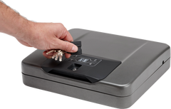 Hornady Rapid Safe 4800KP XXL RFID Pistol Safe Black 14-Gauge Steel — view 3