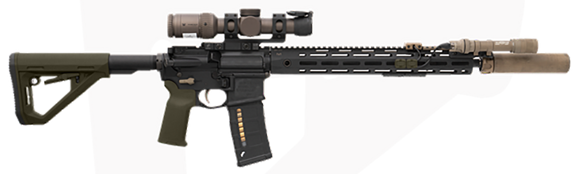 Magpul Industries DT Carbine Stock OD Green Synthetic for AR-15/M16/M4 - Mil-Spec Buffer Tube — view 3